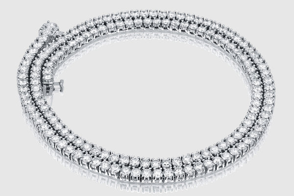 3.5mm 15 pointers Diamond Tennis Chain | Uverly