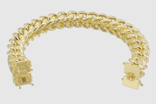 MIAMI CUBAN GOLD BRACELET – Ta Jewelers
