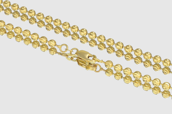 Moon Cut Chain - 10k Yellow Gold | Uverly