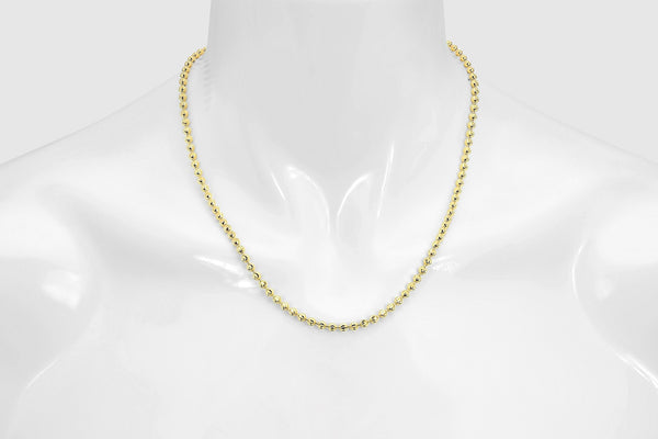 Moon Cut Chain - 10k Yellow Gold | Uverly