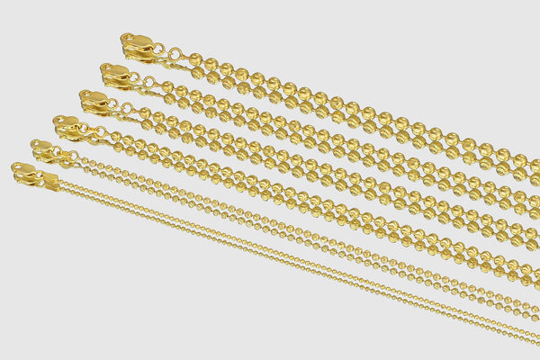 Moon Cut Chain - 10k Yellow Gold | Uverly