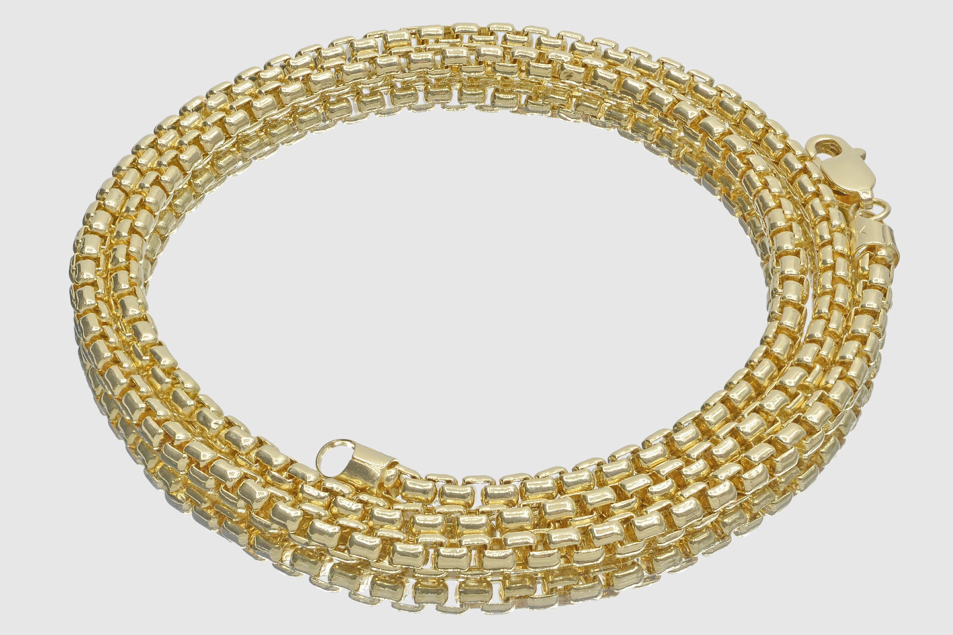 Round Box 10k Gold Box Chain 20 Inch 3mm 20 Inch Gold Box Chain