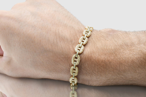 Gucci Link Diamond Bracelet