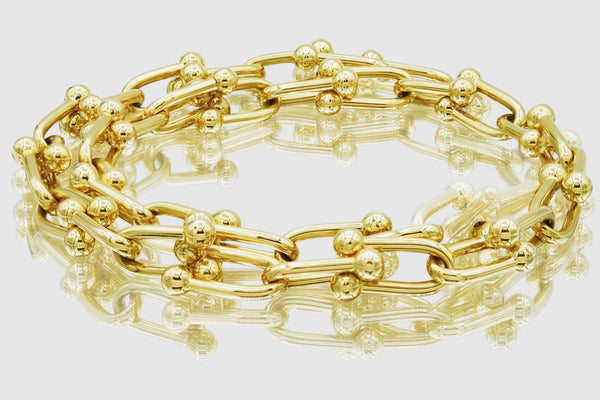 Hardware Necklace - 14k yellow gold | Uverly