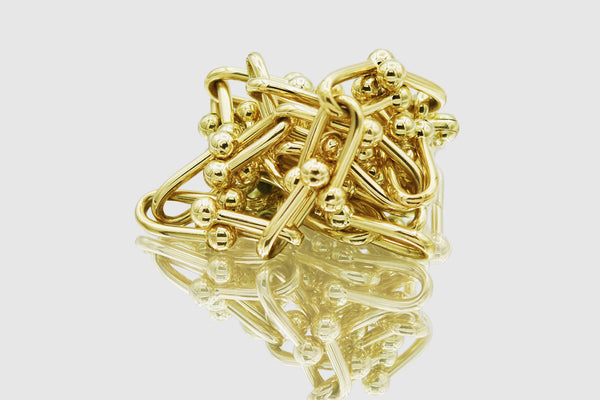 Hardware Necklace - 14k yellow gold | Uverly