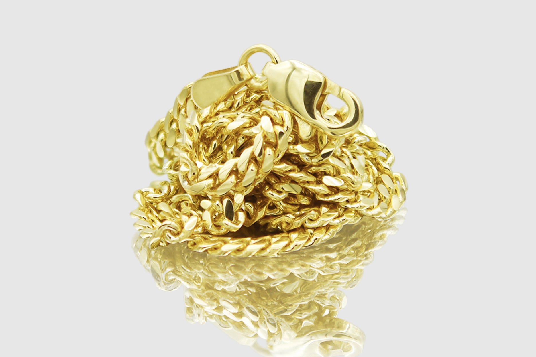 Solid Miami Cuban Link Chain Uverly - Main Image