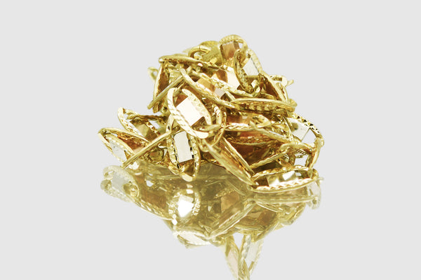 1.5mm - 5mm Valentino Necklace - 14k Tri-Color Gold