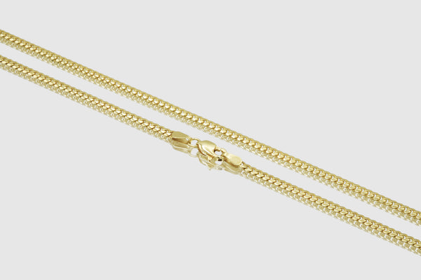 2.5mm Solid Miami Cuban Link Chain | Uverly