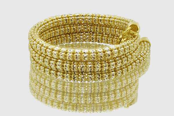 2.5mm - 4.5mm Ice Chain - 10k Yellow Gold | Uverly