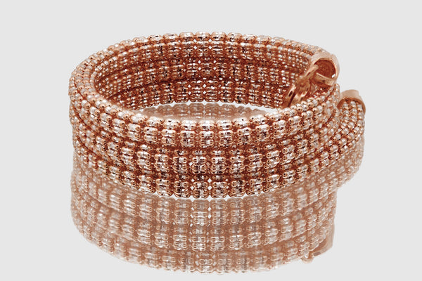 2.5mm - 4.5mm Ice Chain - 10k Rose Gold | Uverly