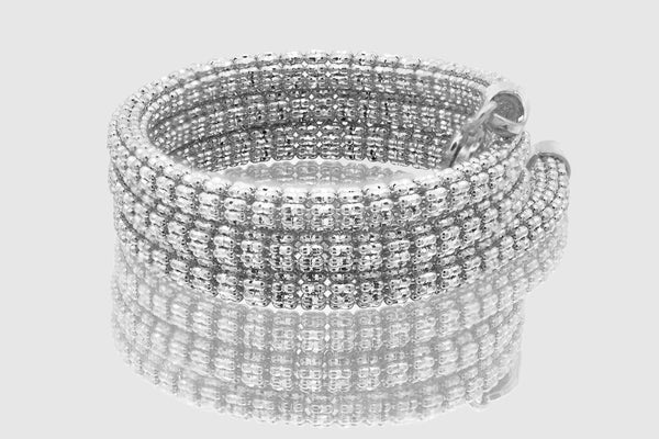 2.5mm - 4.5mm Ice Chain - 10k White Gold | Uverly