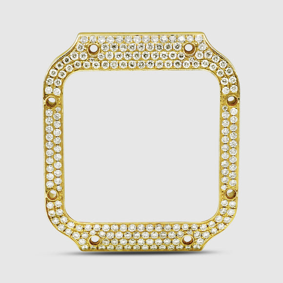 Cartier 18k Gold 35mm Diamond Bezel | Uverly