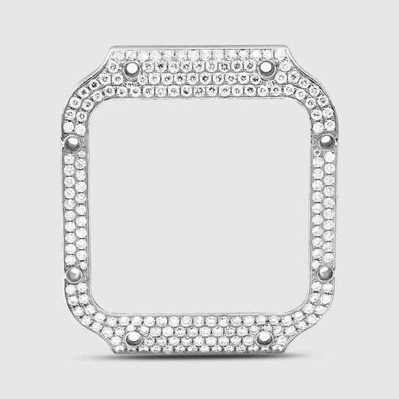 Cartier Stainless Steel 35mm Diamond Bezel | Uverly