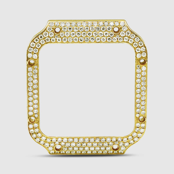 Cartier 18k Gold 35mm Diamond Bezel | Uverly