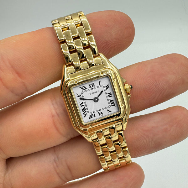 Cartier Panthere Gold Watch | Uverly