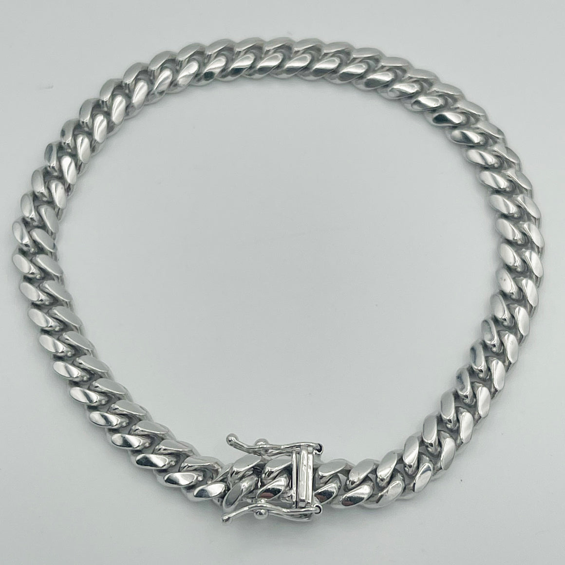 6mm Solid Miami Cuban Bracelet - 14k Yellow Gold - 7.5" | Uverly