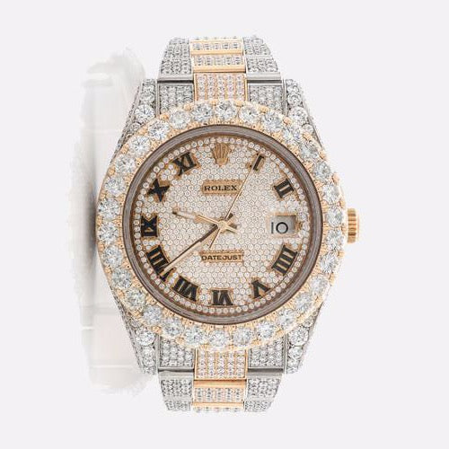 Rolex Datejust II Two-Tone Diamond 25ct. Iced Out