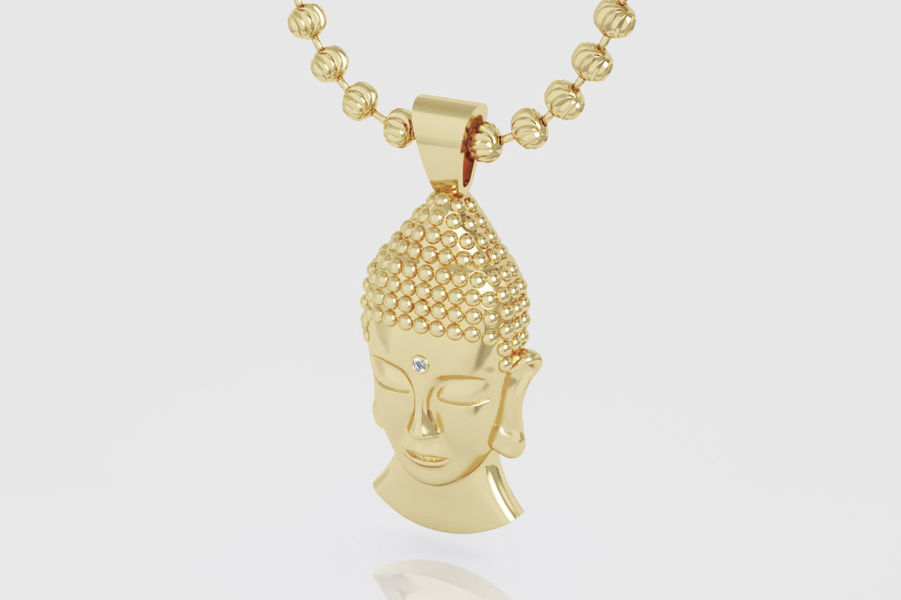 Gold Buddha Necklace – Nance Galleries