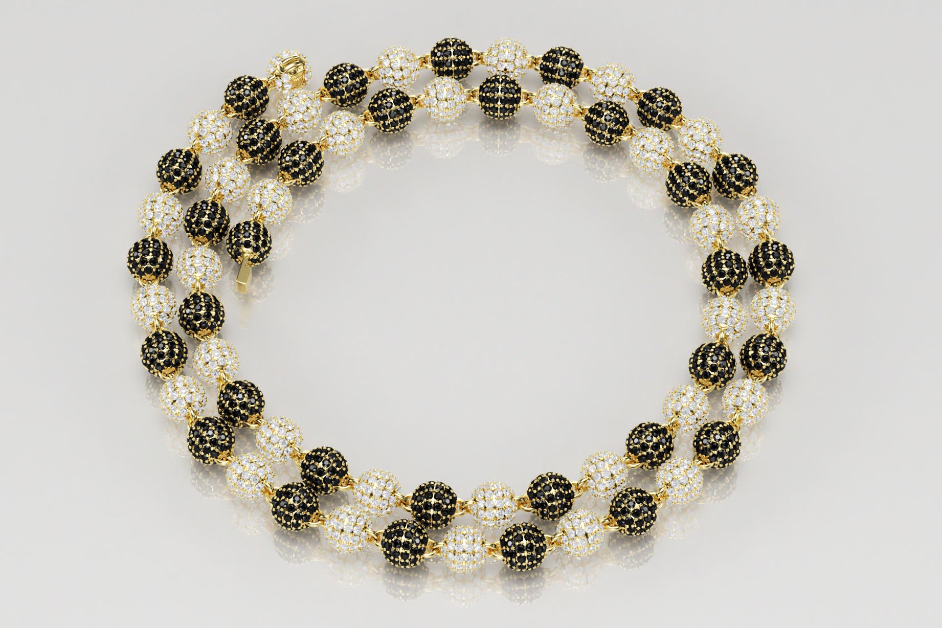 Buy Long Black Beaded Necklace Set Online – Gehna Shop