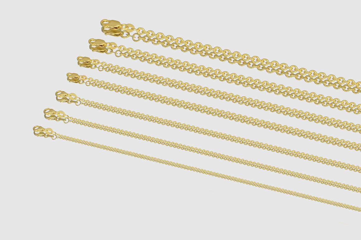 Cable Chain 14K Yellow Gold 