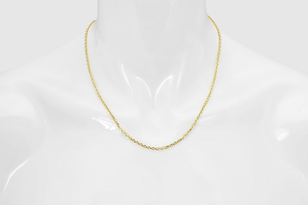 Cable Chain - 14k Yellow Gold | Uverly