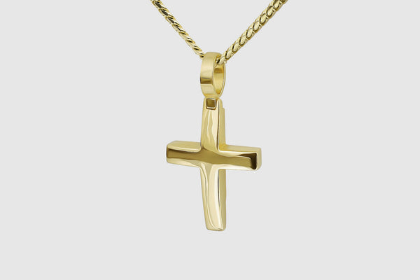 Cross Pendant Yellow Gold