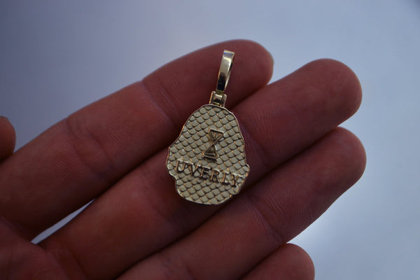 Benjamin Franklin Pendant 14K Yellow Gold