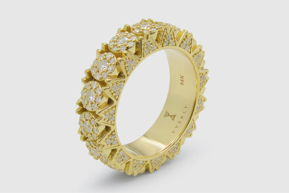 Diamond Eternity Gold Band Ring
