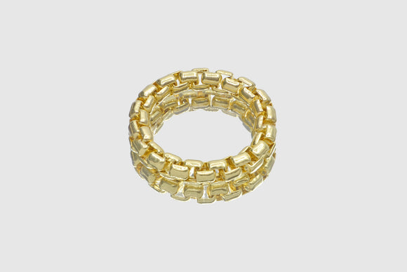 Round Box Link Ring