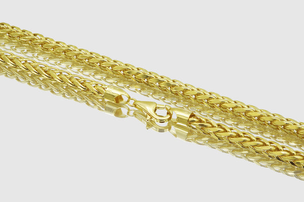Wheat Chain - 14k Yellow Gold | Uverly