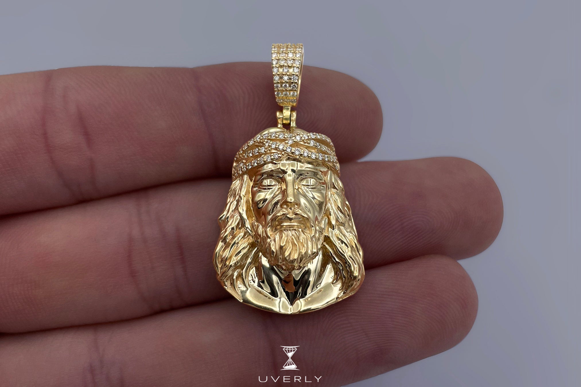 Jesus Piece Diamond Pendant