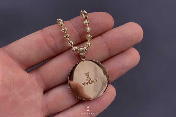 Memories Gold and Diamond Photo Pendant Necklace – MOI - Boutique Everyday  Luxury