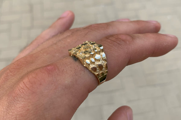 Nugget Diamond Ring - Medium | Uverly