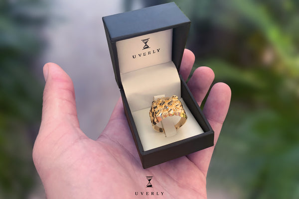 18K Womens Ladies Elegant Big Yellow Gold 1.25CT Diamond Pave Ring  Anniversary Gift Engagement Bridal Wedding Rings Jewelry Size 5-11 | Wish