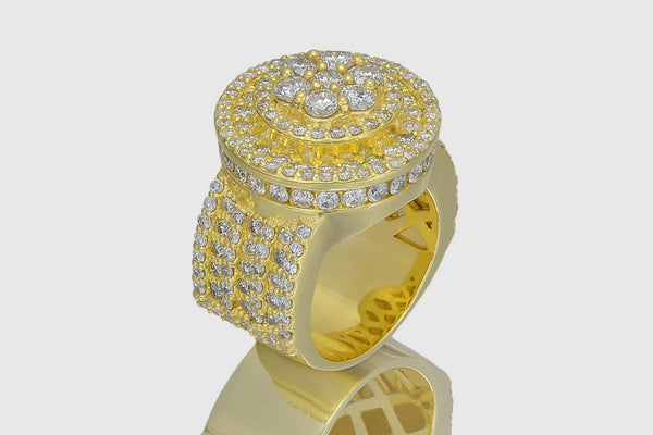 Lollipop Gold and Diamond Ring